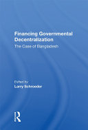 Financing Governmental Decentralization