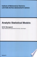 Analytic Statistical Models
