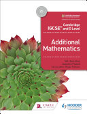 Cambridge IGCSE and O Level Additional Mathematics Book