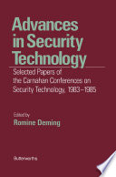 Advances in Security Technology