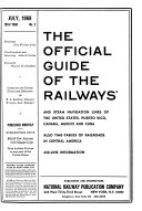 The Official Guide of the Railways and Steam Navigation Lines of the United States  Puerto Rico  Canada  Mexico and Cuba