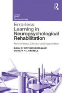 Errorless Learning in Neuropsychological Rehabilitation Book