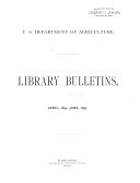 Library Bulletin