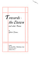 Towards the Dawn and Other Poems