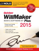 Quicken WillMaker Plus 2015 Edition Book PDF