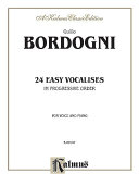 Twenty four Easy Vocalises in Progressive Order