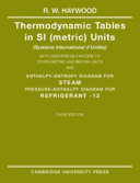Thermodynamic Tables in SI (Metric) Units