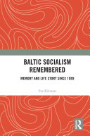 Baltic Socialism Remembered