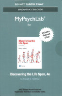 MyPsychLab with Pearson EText -- Standalone Access Card -- for Discovering the Life Span, 4e