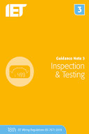 Guidance Note 3  Inspection   Testing Book