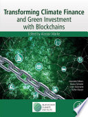 Book Transforming Climate Finance and Green Investment with Blockchains Cover