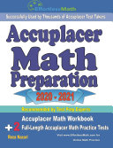 Accuplacer Math Preparation 2020 – 2021