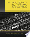 Book Physical Security  150 Things You Should Know Cover