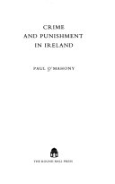 Crime and Punishment in Ireland