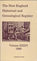 The New England Register,: Volume 34 1880