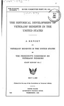 The Historical Development of Veterans' Benefits in the United States