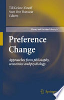 Preference Change Book PDF