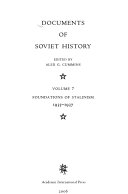Foundations of Stalinism, 1935-1937