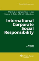 International Corporate Social Responsibility