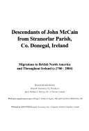 Descendants of John McCain from Stranorlar Parish  Co  Donegal  Ireland