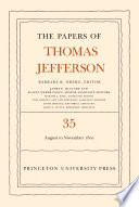 The Papers of Thomas Jefferson  Volume 35
