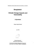 Bangladesh Climate Change Impacts and Vulnerability