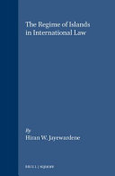 The Regime of Islands in International Law