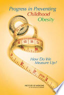 Progress in Preventing Childhood Obesity Book