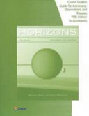 Telecourse Study Guide for Seeds Backman s Horizons  Exploring the Universe Book