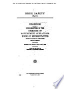 A Legislative History Of The Federal Food Drug And Cosmetic Act And Its Amendments