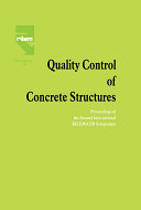 Quality Control of Concrete Structures [Pdf/ePub] eBook