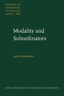 Modality and Subordinators