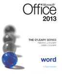 The O Leary Series  Microsoft Office Word 2013