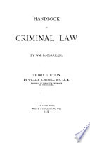 Handbook of Criminal Law Book