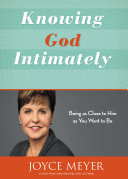 Knowing God Intimately Book Joyce Meyer