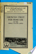 Growing Fruit for Home Use in the Plains Area