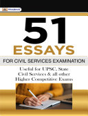 51 Essays For civil services Examination (Competitive Exam book)