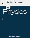 Holt Physics Workbook Book