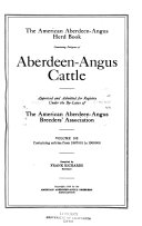 The American Aberdeen Angus Herd book