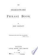 The Shakespeare Phrase Book Book