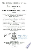 Catalogue of the British Section Book