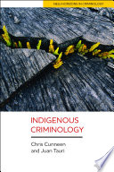 Cover of Indigenous Criminology