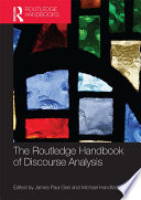 The Routledge Handbook of Discourse Analysis Book