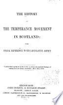 The History of the Temperance Movement in Scotland
