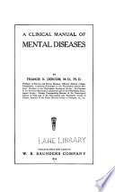 A Clinical manual of mental diseases