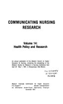 Communicating Nursing Research