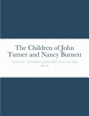The Children of John Turner and Nancy Burnett