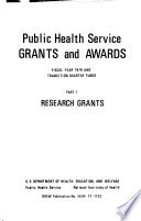 Public Health Service Grants and Awards