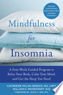 Mindfulness for Insomnia Book
