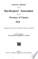 Annual Report of the Department of Agriculture  for the Province of Ontario Book